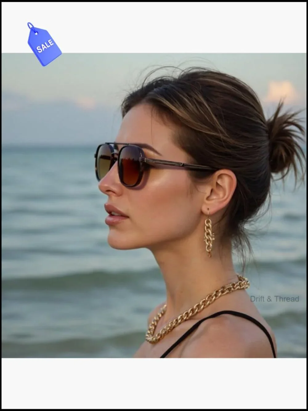 Vintage Polarized Sunglasses UV400 Protection Retro Square Shades Unisex